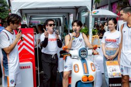 ยามาฮ่าแจก FAZZIO เทรนดี้สกู๊ตเตอร์ แฟชั่นของคนรุ่นใหม่ ให้กับผู้เล่นยอดเยี่ยม การแข่งขันบาส 3x3 ช่อง 7HD รอบชิงชนะเลิศ