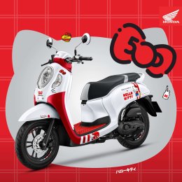 สาวกคิตตี้ ห้ามพลาด! Honda Scoopy Hello Kitty Limited Edition รวมสองความสุดที่ไม่หยุดคิวท์ พร้อมวางจำหน่ายแล้ววันนี้ 2,000 คันเท่านั้น