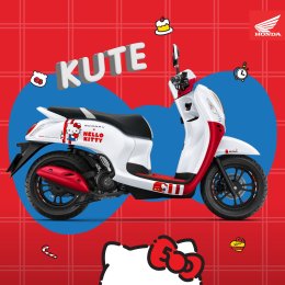 สาวกคิตตี้ ห้ามพลาด! Honda Scoopy Hello Kitty Limited Edition รวมสองความสุดที่ไม่หยุดคิวท์ พร้อมวางจำหน่ายแล้ววันนี้ 2,000 คันเท่านั้น