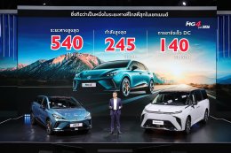 เอ็มจี เผยอีวี 2 รุ่น NEW MG MAXUS 9 รุ่น V+ และ NEW MG4 MY2026 พร้อมให้ข้อเสนอพิเศษทุกรุ่น ในงาน MOTOR SHOW 2026