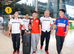 ฮอนด้า สร้างประวัติการณ์! ครั้งแรกของวงการมอเตอร์สปอร์ตไทย! ที่มีนักบิดไทยลงแข่งขัน โมโตจีพี ครบทุกรุ่น! ส่ง ชิพ-นครินทร์ ล่าความสำเร็จ โมโตทู ผนึกกำลัง ก้อง-ก๊องส์ ประเดิมสนามแรก ที่อารากอน ประเทศสเปน