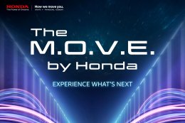 ฮอนด้าเตรียมเปิดตัว "The M.O.V.E. by Honda" Immersive Experience Center แห่งแรกของแบรนด์ในกรุงเทพฯ เปิดมุมมองใหม่สู่อนาคตแห่งการเดินทางผ่านประสาทสัมผัสทั้ง 5  ภายใต้แนวคิด Sense the Synergy
