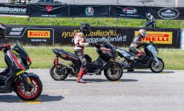 " ม้วนเดียวจบ! ZONTES 368K คว้าแชมป์รุ่น Scooter 400cc Open ในศึกสนามแข่งขัน SuperbikeMag. com Trackday & Trophy"