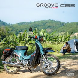 ไปเที่ยว บางกะม่า จ.ราชบุรี กับ Solar New Groove Cross Camp 125 cbs 