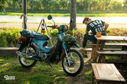 ไปเที่ยว บางกะม่า จ.ราชบุรี กับ Solar New Groove Cross Camp 125 cbs 