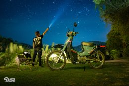 ไปเที่ยว บางกะม่า จ.ราชบุรี กับ Solar New Groove Cross Camp 125 cbs 
