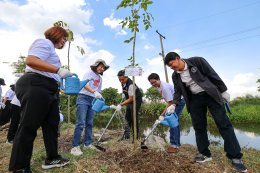 ไทยฮอนด้า สานต่อโครงการ ไทยฮอนด้าปลูกเปลี่ยนฟ้า (Tree for Blue Sky) ขยายพื้นที่สีเขียวให้แก่ชุ มชนบริเวณใกล้เคียงนิคมอุตสาหกรรม