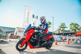 ระเบิดความมันกลางเมือง! ยามาฮ่าชวนสายซิ่งมาสัมผัสประสบการณ์ขับขี่ ALL NEW YAMAHA NMAX TECH MAX ที่โลตัส ศรีนครินทร์