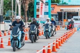ระเบิดความมันกลางเมือง! ยามาฮ่าชวนสายซิ่งมาสัมผัสประสบการณ์ขับขี่ ALL NEW YAMAHA NMAX TECH MAX ที่โลตัส ศรีนครินทร์