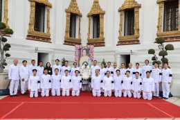 ไทยฮอนด้า น้อมถวายพวงมาลา ถวายสักการะ เพื่อสำนึกในพระมหากรุณาธิคุณ สมเด็จพระนางเจ้าสิริกิติ์ พระบรมราชินีนาถ พระบรมราชชนนีพันปีหลวง ณ พระที่นั่งดุสิตมหาปราสาท ในพระบรมมหาราชวัง