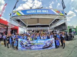 ซูซูกิพาลูกค้าเชียร์ Team Suzuki Ecstar สู้ศึกสองล้อ MotoGP 2018