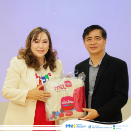 กิจกรรม MNH & บริษัท เมืองไทยประกันชีวิต จำกัด กับบรรยายพิเศษให้ความรู้เรื่องโรคมะเร็ง และโรคหลอดเลือดสมอง