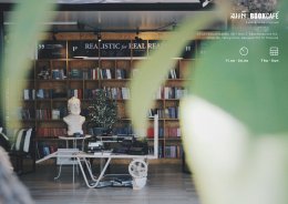 สมมติ Book Café รื่นรมย์ในความเรียบง่าย