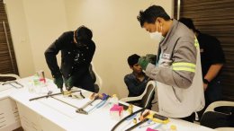 Training & Work Shop Hawke Cable Gland Installation