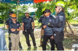 ประมวลบรรยากาศการกู้ภัยกรณีการเกิดอุบัติเหตุยานพาหนะ ขนาดใหญ่  26 พฤศจิกายน 2563 