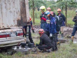 ประมวลภาพหลักสูตรการกู้ภัยกรณียานพาหนะ ขนาดใหญ่เมื่อวันที่ 14 - 15 ตุลาคม 2563 