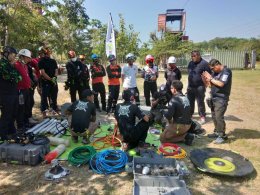 หลักสูตรการกู้ภัยกรณีเกิดอุบัติเหตุกับยานพาหนะขนาดใหญ่ Vehicle Rescue and Extrication Truck Level 2 ครั้งที่ 1