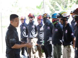 ภาพบรรยากาศ ของการฝึกการกู้ภัยขนาดหนัก 27 พฤศจิกายน 2563 วันที่ 5