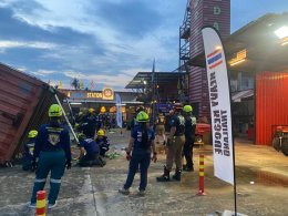 ประมวลภาพบันทึกเรื่องราว หลักสูตร การกู้ภัยกรณีเกิดอุบัติเหตุยานพาหนะขนาดใหญ่ 