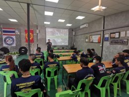 ประมวลภาพบันทึกเรื่องราว หลักสูตร การกู้ภัยกรณีเกิดอุบัติเหตุยานพาหนะขนาดใหญ่ 