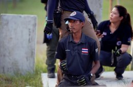 ภาพบรรยากาศ   การกู้ภัยกรณีเกิดอุบัติเหตุยานพาหนะขนาดใหญ่ ครั้งที่ 1  วันที่ 6 ธันวาคม 2563
