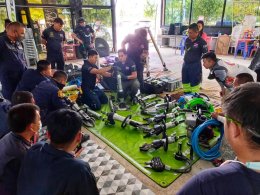 ประมวลภาพบรรยากาศการฝึก  Heavy Rescue Thailand 