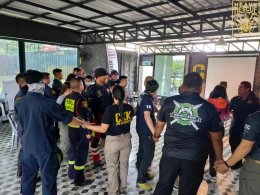ประมวลภาพบรรยากาศการฝึก  Heavy Rescue Thailand 