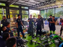 ประมวลภาพบรรยากาศการฝึก  Heavy Rescue Thailand 
