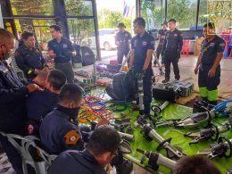 ประมวลภาพบรรยากาศการฝึก  Heavy Rescue Thailand 