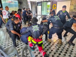 ประมวลภาพบรรยากาศการฝึก  Heavy Rescue Thailand 