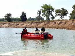 ผลงานการส่งมอบ เรือกู้ภัยชนิดท้องวี (Rescue Boat) นำเข้าจากประเทศเนเธอร์แลนด์