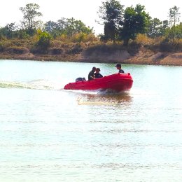ผลงานการส่งมอบ เรือกู้ภัยชนิดท้องวี (Rescue Boat) นำเข้าจากประเทศเนเธอร์แลนด์