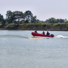 ผลงานการส่งมอบ เรือกู้ภัยชนิดท้องวี (Rescue Boat) นำเข้าจากประเทศเนเธอร์แลนด์