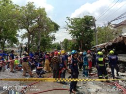 ภาพ Heavy Rescue Thailand  การเข้าสนับสนุน On Scene Building Collapse