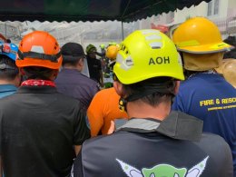 ภาพ Heavy Rescue Thailand  การเข้าสนับสนุน On Scene Building Collapse