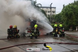 ประมวลภาพงานฝึกอบรม Electric Vehicle Fire EV ณ เทศบาลตำบลวิชิต จ.ภูเก็ต