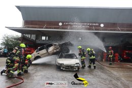 ประมวลภาพงานฝึกอบรม Electric Vehicle Fire EV ณ เทศบาลตำบลวิชิต จ.ภูเก็ต