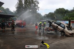 ประมวลภาพงานฝึกอบรม Electric Vehicle Fire EV ณ เทศบาลตำบลวิชิต จ.ภูเก็ต