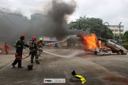 ประมวลภาพงานฝึกอบรม Electric Vehicle Fire EV ณ เทศบาลตำบลวิชิต จ.ภูเก็ต