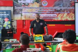 ประมวลภาพงานฝึกอบรม Electric Vehicle Fire EV ณ เทศบาลตำบลวิชิต จ.ภูเก็ต