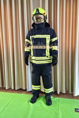 ผลงานการส่งมอบ ชุดดับเพลิงภายในอาคารครบชุด (Fire Suit Set) ได้รับใบรับรองมาตรฐาน ENทั้งชุด