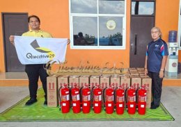 ผลงานการส่งมอบ ถังดับเพลิง 