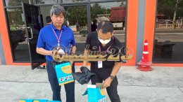 ผลงานการส่งมอบของบริษัท "หน้ากากกันแก๊สพิษ"