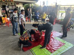 ผลงานการส่งมอบ เบาะโดด หรือเบาะลมนิรภัย 