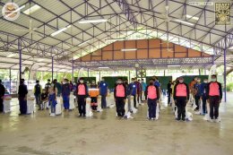 ประมวลภาพงานฝึกโครงการเพื่อป้องกันและบรรเทาสาธารณภัยอุบัติภัยต่างๆ วันที่ 1 