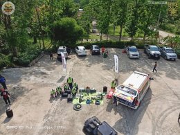 ภาพบรรยากาศวันสุดท้ายในการจำลองสถานการณ์จริง