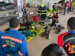 โครงการฝึกซ้อมแผนการป้องกันเหตุสาธารณภัย ในวันศุกร์ที่ 1 กรกฎาคม 2565