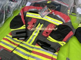 ผลงานการส่งมอบ ชุดดับเพลิงภายในอาคารครบชุด (Fire Suit Set)  มาตรฐาน EN