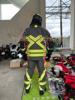 ผลงานการส่งมอบชุดดับเพลิง TEXPORT มาตรฐาน EN