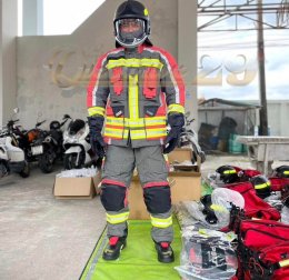 ผลงานการส่งมอบชุดดับเพลิง TEXPORT มาตรฐาน EN